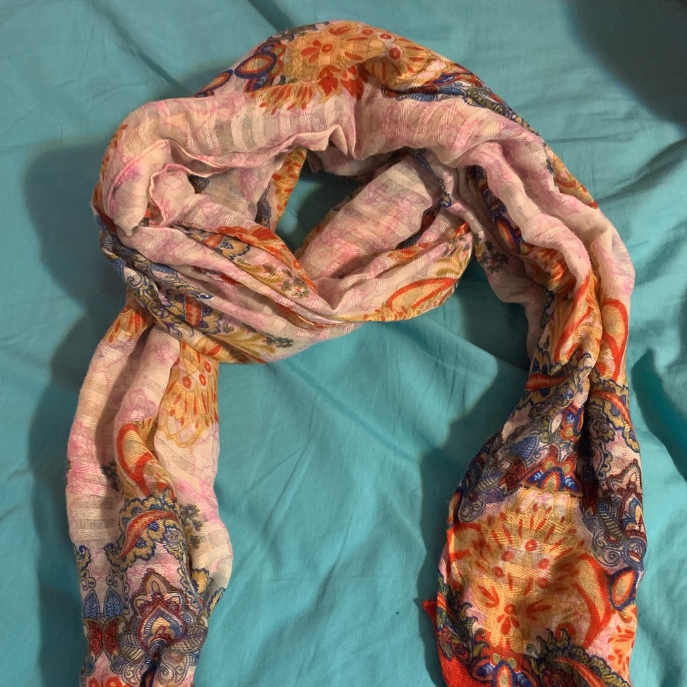 Colorful scarf from Italy